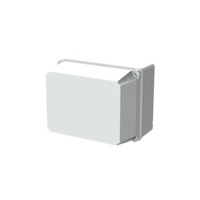 Caja Cuadrada Vacía color Gris con Knock-outs IP44